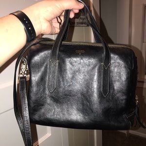 Fossil Sydney Satchel & Wallet Bundle